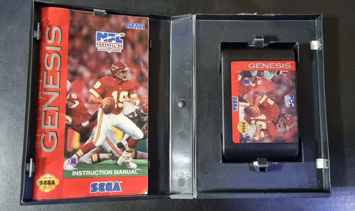 Jeu Vidéo Joe Montana Football - Sega Master System - Version Originale Avec Boîte - État Correct